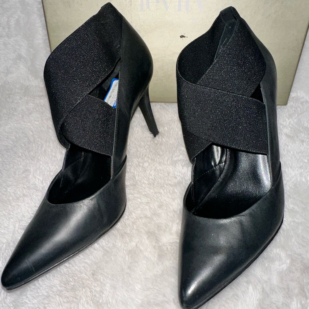 Levity Black Women's Heels